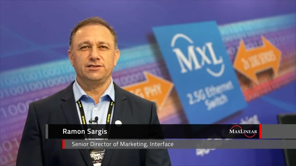 a video thMaxLinear 2.5G Ethernet Solutions