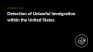 Detection of Unlawful Immigration within the United States