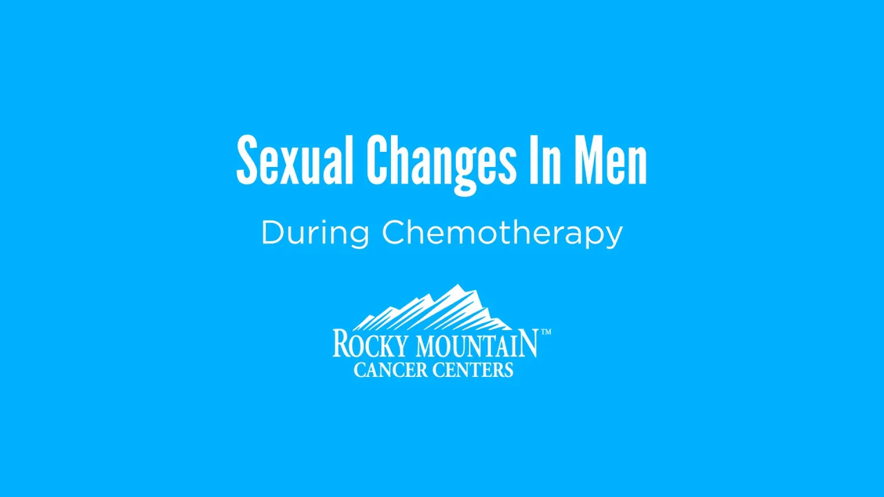 Sexual Changes in Men During Chemotherapy