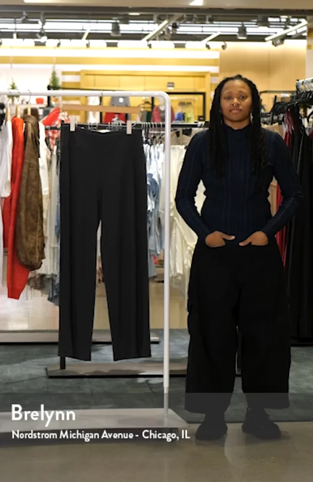 Eileen Fisher Wide Leg Double Knit Pants Nordstrom