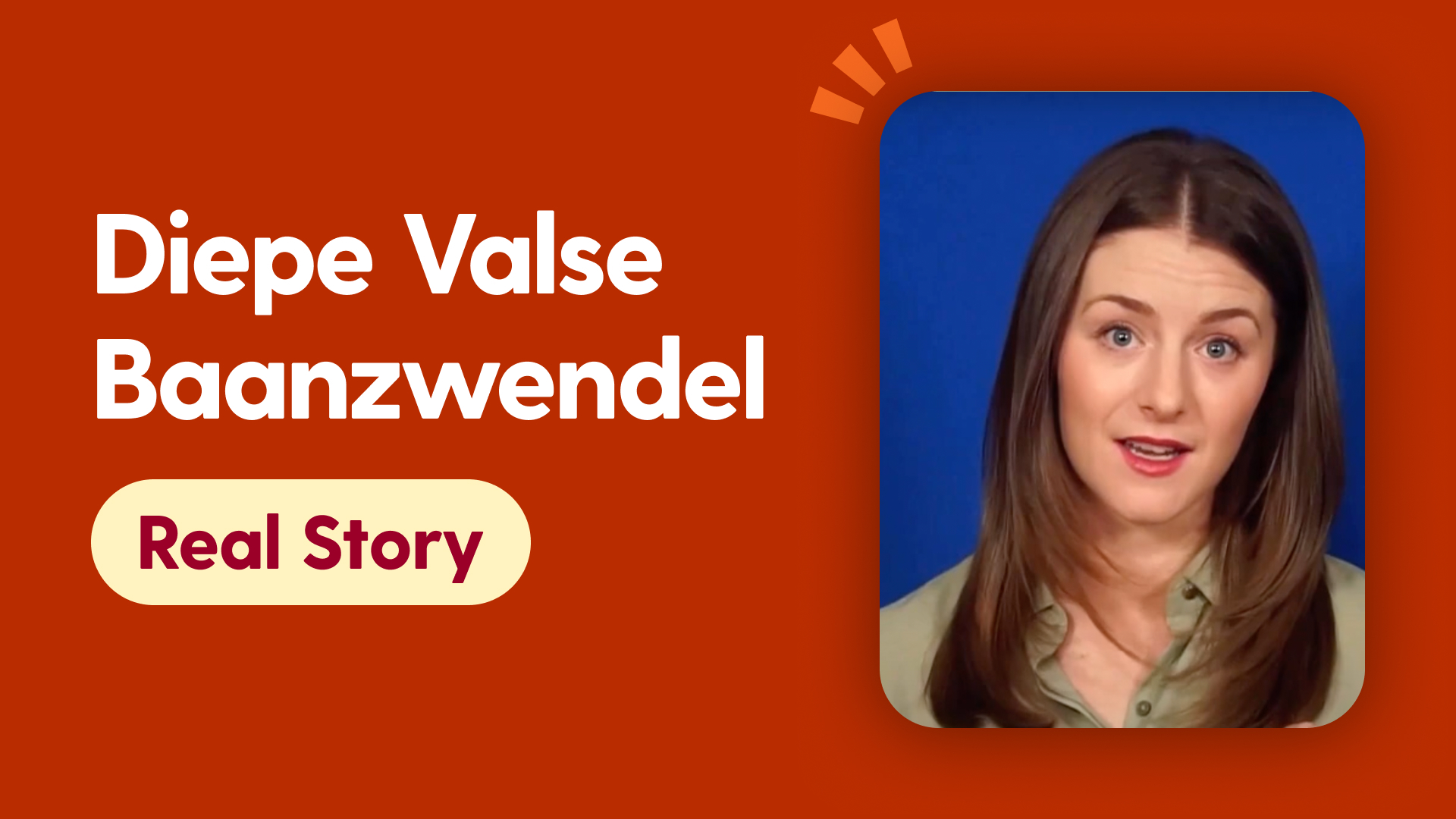 Diepe valse baanzwendel