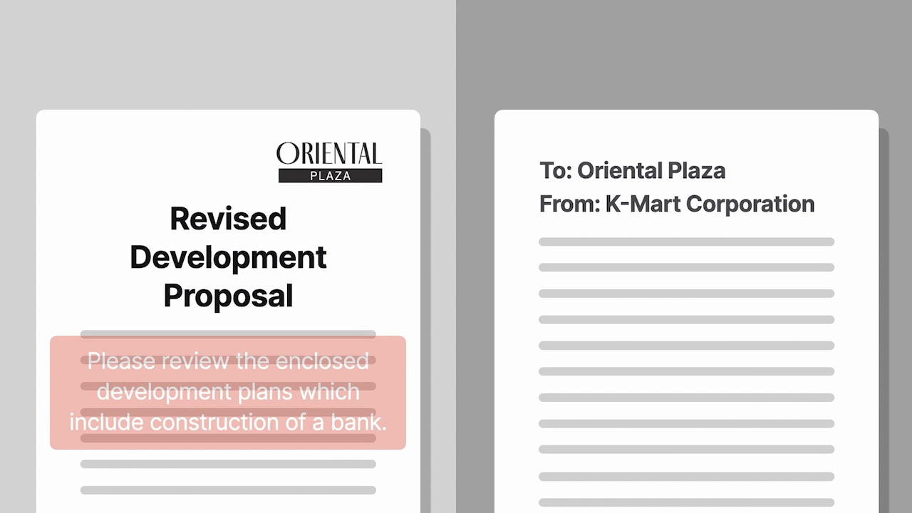 K-Mart Corporation v. Oriental Plaza, Inc., 875 F.2d 907