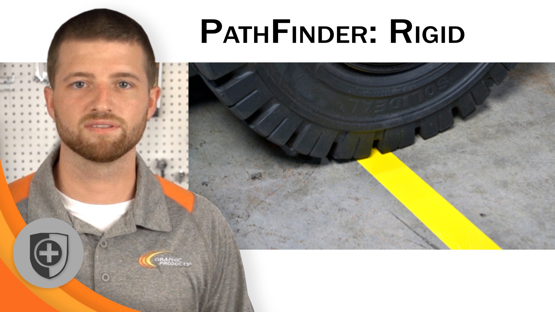 FindTape Heavy-Duty PVC Floor Signs & Markers: 3 in x 36 in