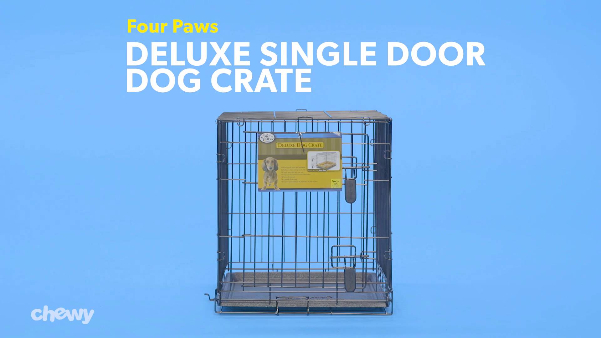 Four paws 2025 deluxe dog crate