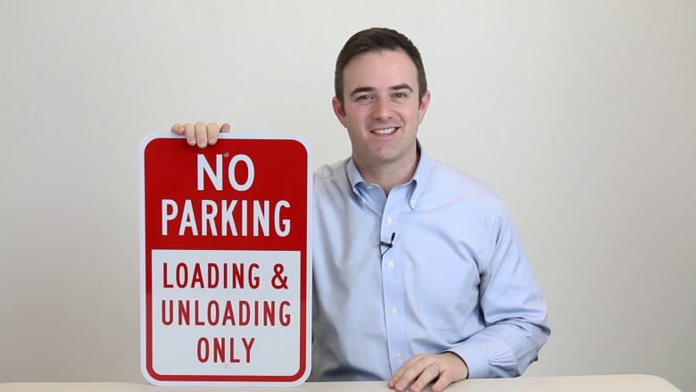 Loading Zone Signs