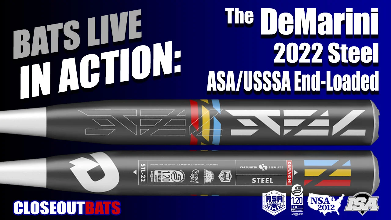 DeMarini Steel End-Loaded Slowpitch Bat USA/USSSA WTDXSTL22 (2022)