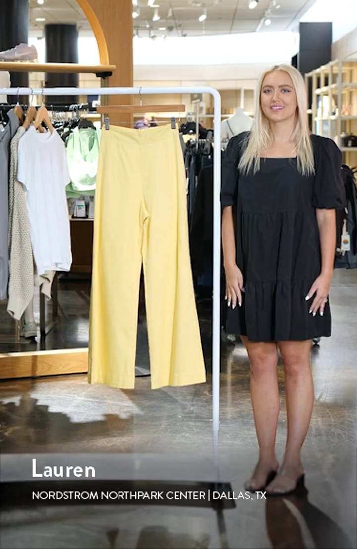 Devlin Linen Wide Leg Pants