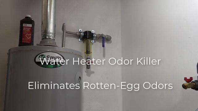 Water Heater Odor Killer Kit 
