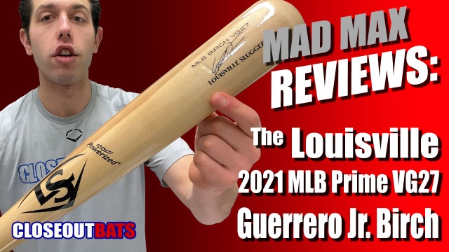 Louisville Slugger Prime Guerrero Jr. - Maple VG27 Wood Baseball Bat