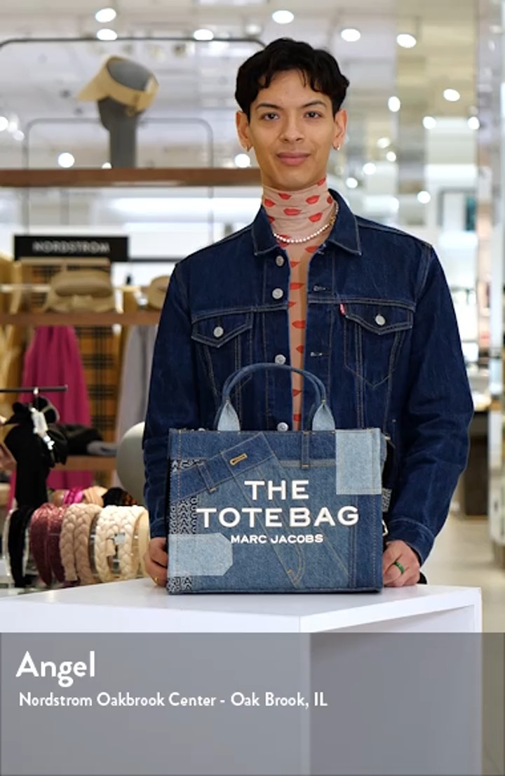 Marc Jacobs The Deconstructed Denim Medium Tote Bag | Nordstrom