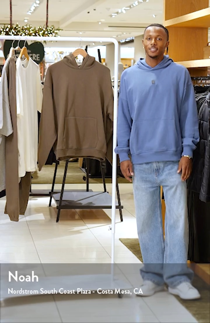 SKIMS FLEECE LOUNGE RELAXED HOODIE | Nordstrom