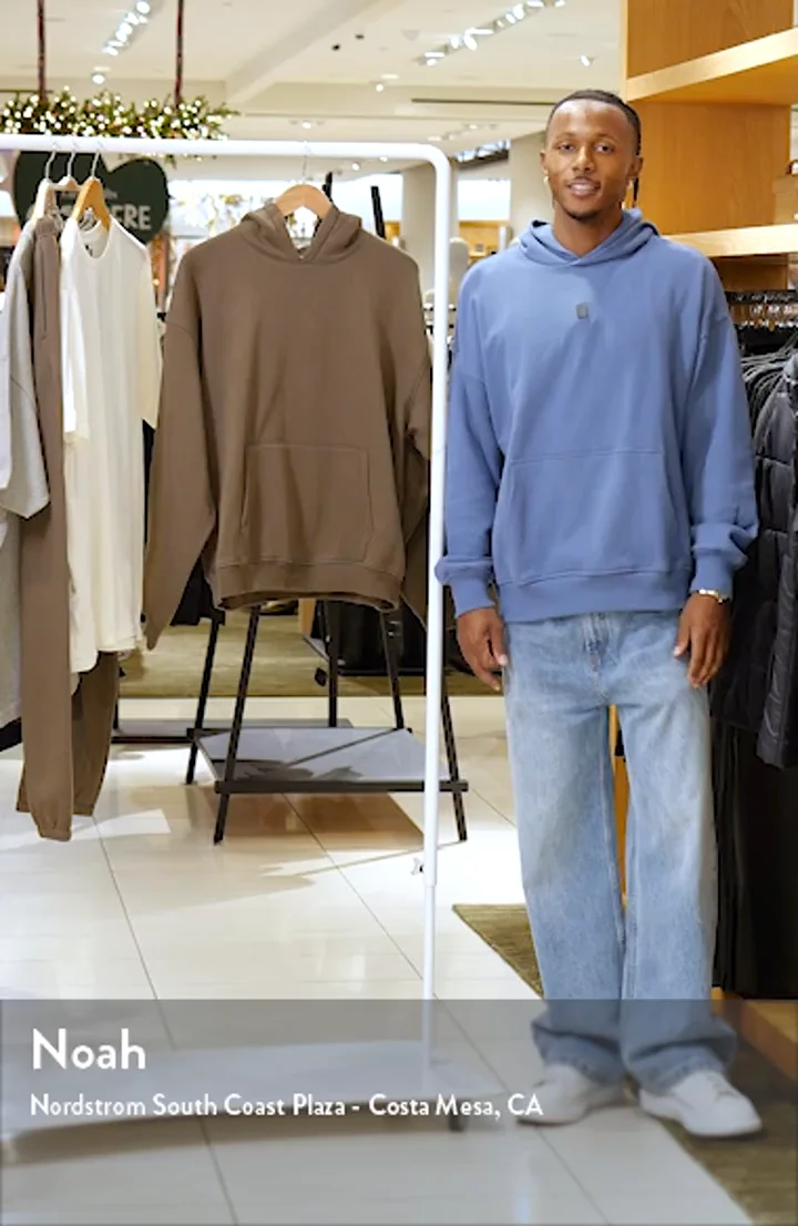 SKIMS FLEECE LOUNGE RELAXED HOODIE | Nordstrom