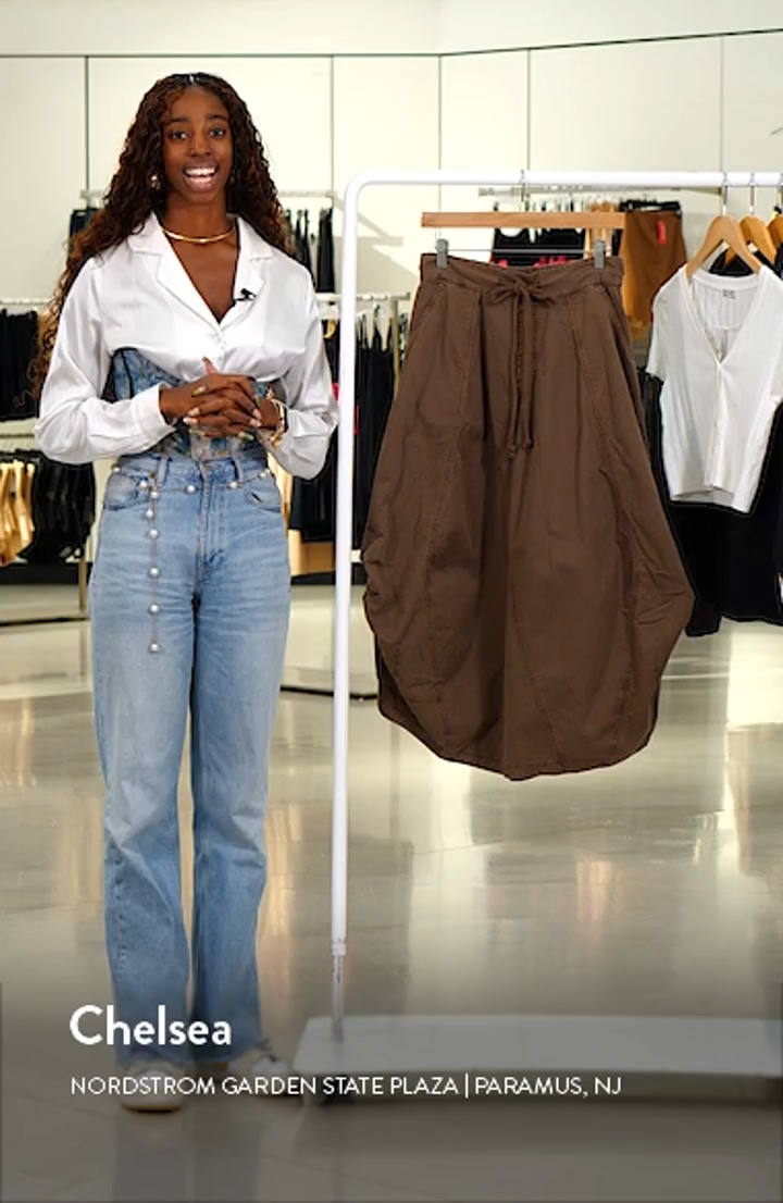 Free People ★ Willow Poplin Midi Skirt Women's Free People Willow Poplin Midi | Zappos.com