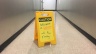 Dry Erase Floor Sign