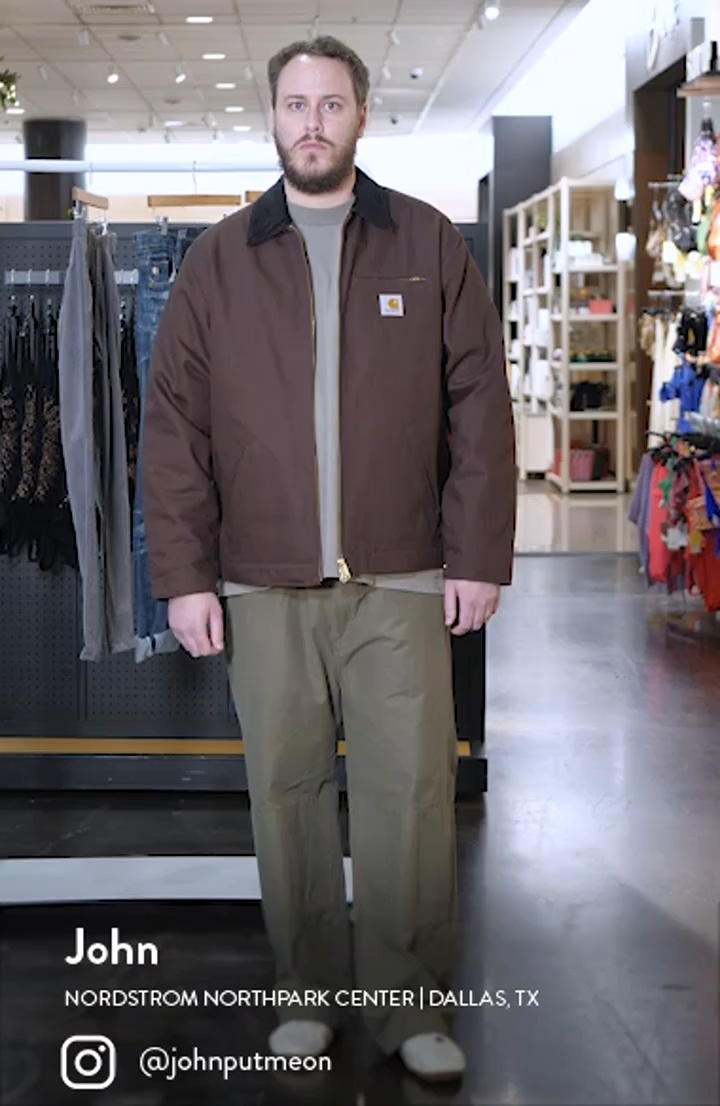 Carhartt Work In Progress Detroit Canvas Worker Jacket | Nordstrom