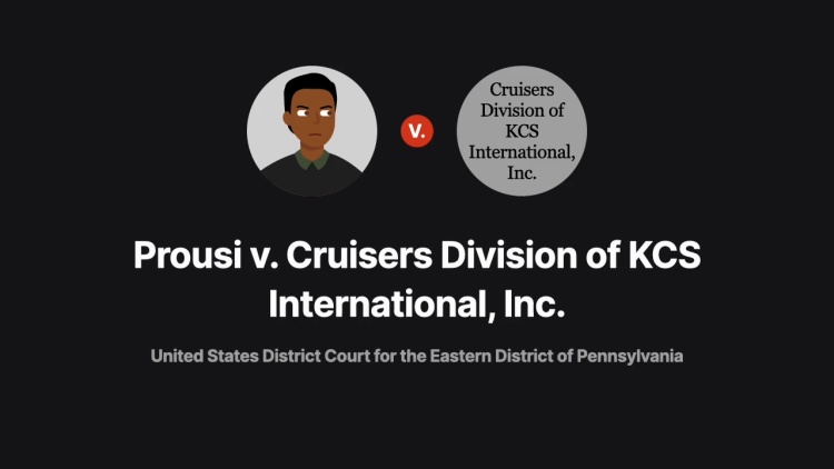 Prousi v. Cruisers Division of KCS International, Inc.