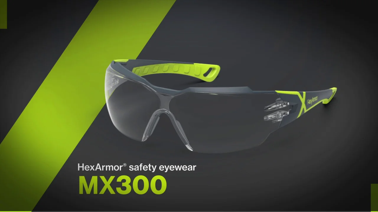 MX300 - Premium Anti-Fog Safety Glasses - HexArmor