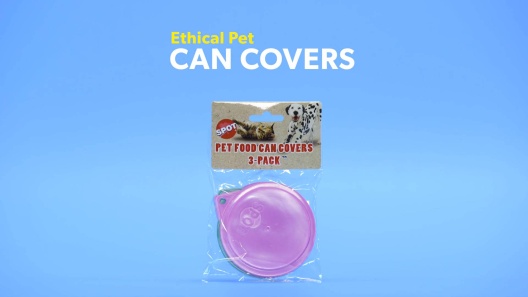 Ethical 3-1/2-Inch Pet Food Can Covers, 3-Pack Covers Are 3 1/2