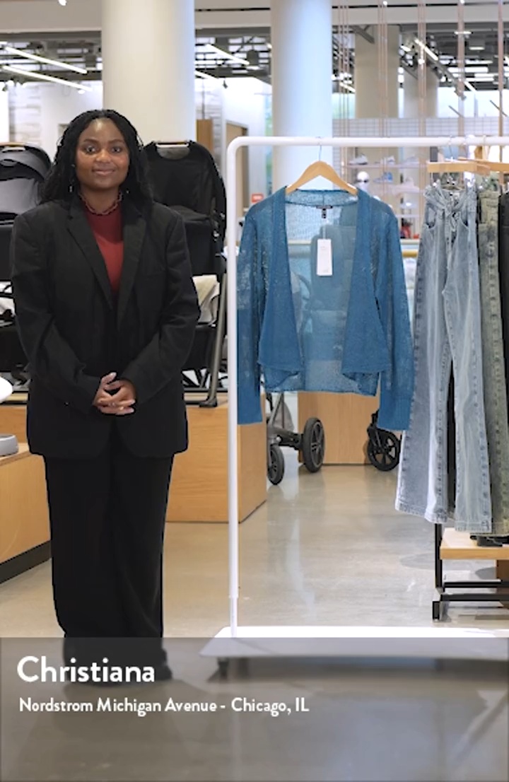 Eileen Fisher Organic Linen & Organic Cotton Cardigan | Nordstromrack