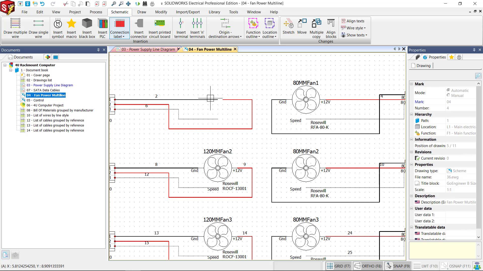 Wiring Diagram In Solidworks - Wiring Flow Schema