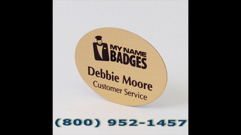 Order Custom Name Badges from us