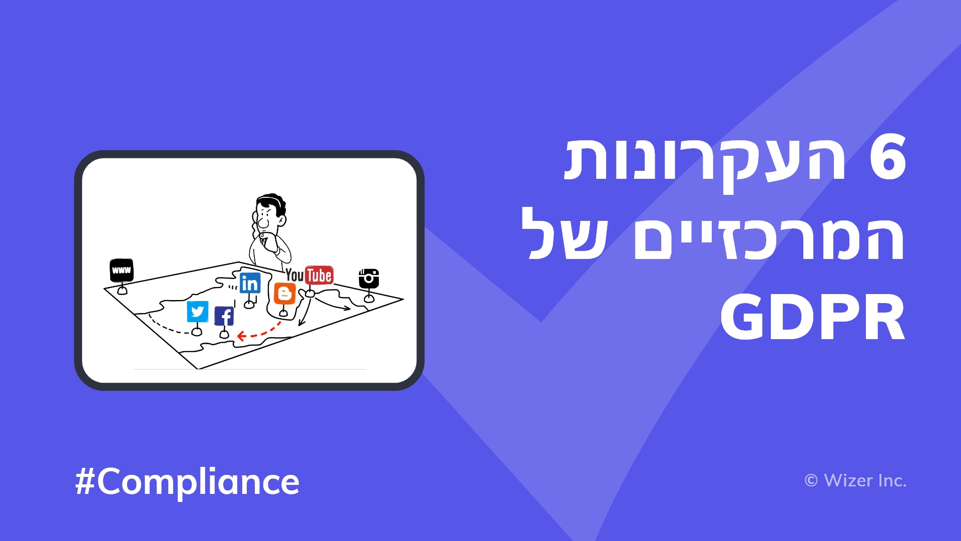 GDPR ששת העקרונות המרכזיים של 