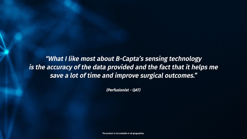 "B-Capta’s technology helps me respond faster to changes of the patients' individual needs" video thumbnail