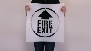 Fire Safety Stencils