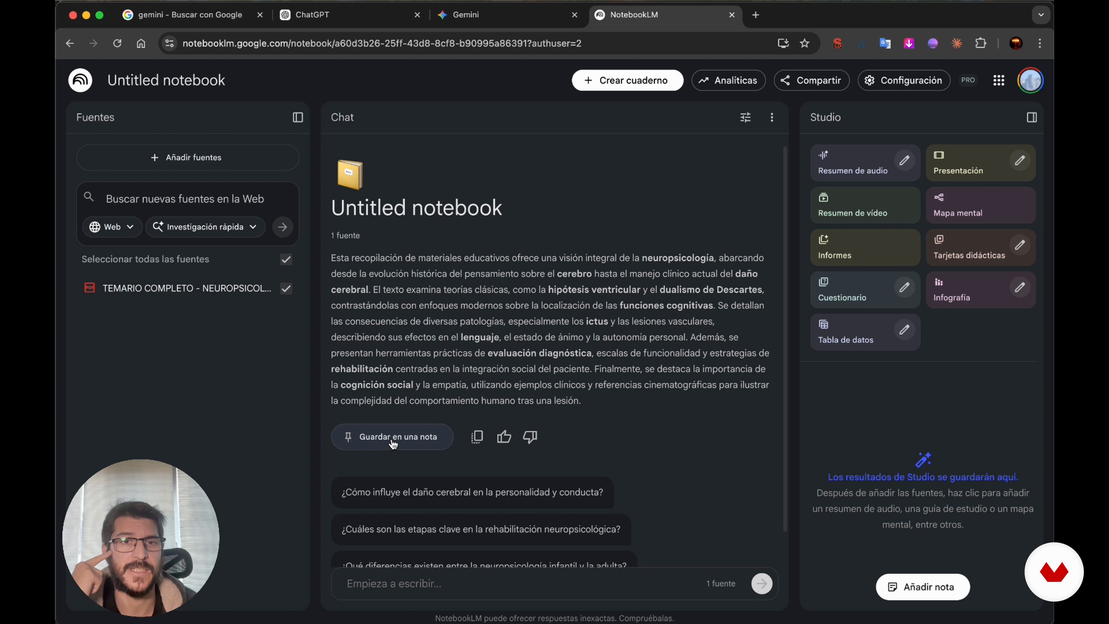Introducción a NotebookLM