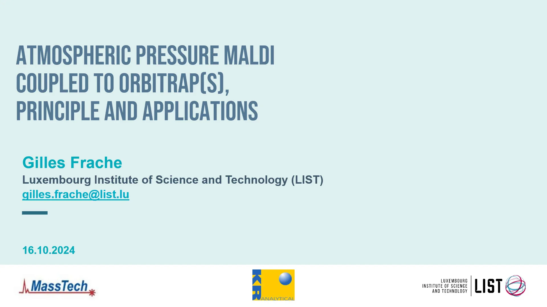 Buy MALDI Advanced Mass Spectrometry Instruments