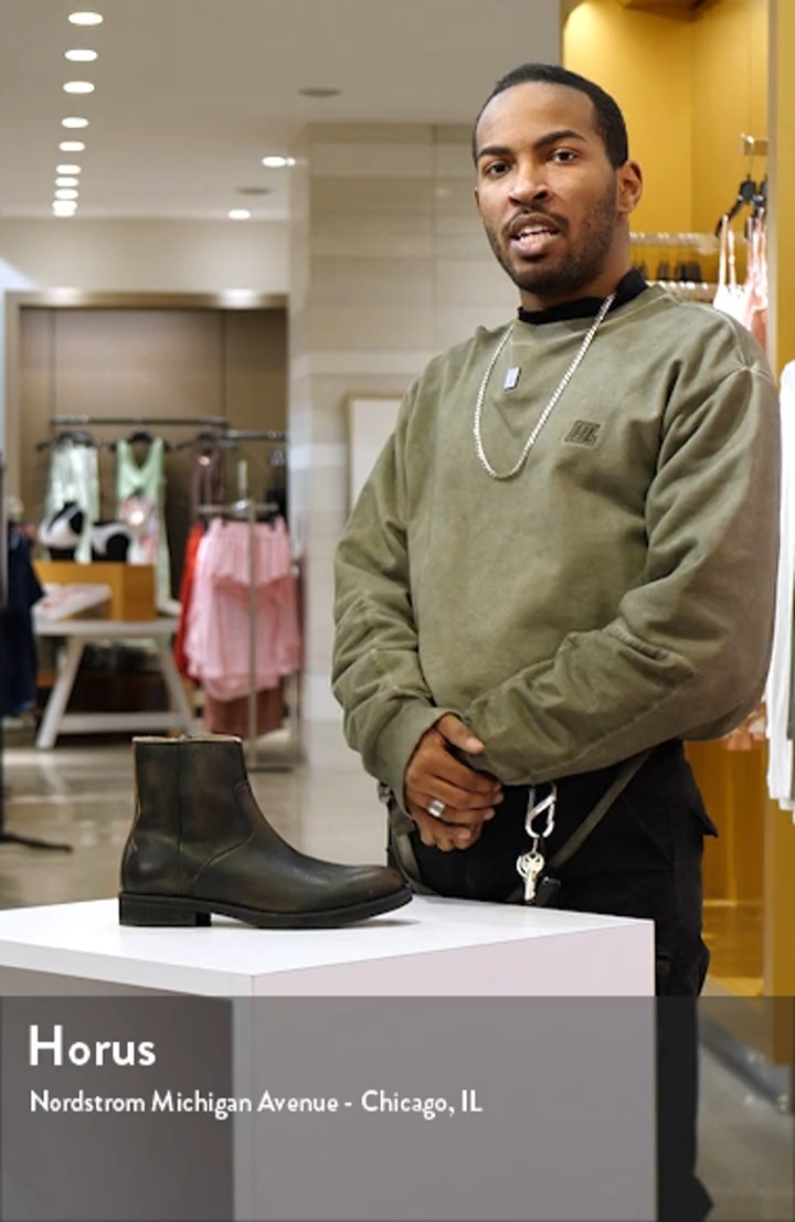 AllSaints Lang Zip Boot (Men) | Nordstrom