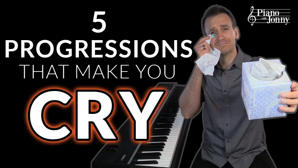 5 Sad Piano Chord Progressions - Piano With Jonny
