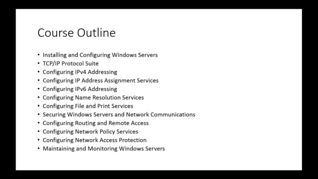 Microsoft 70-642: Configuring Windows Server 2008 Network Infrastructure intro video