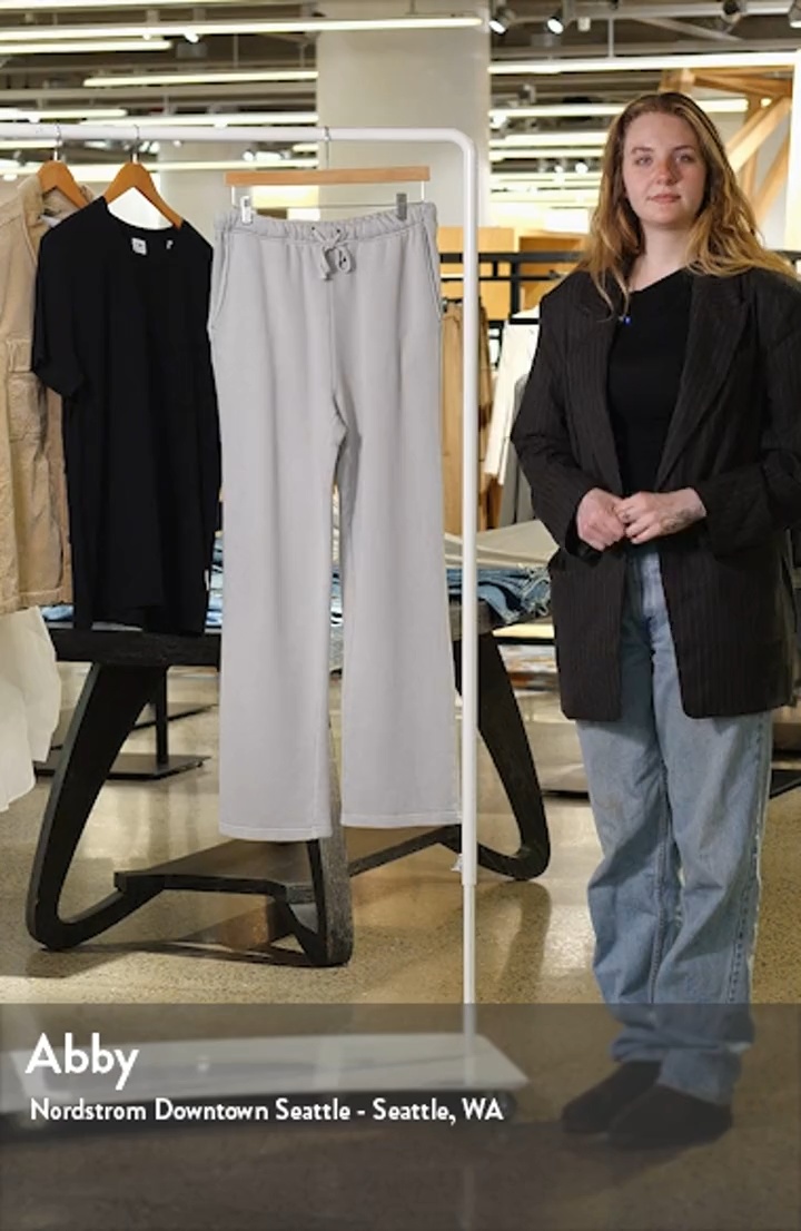 Core Organic Cotton Straight Leg Sweatpants