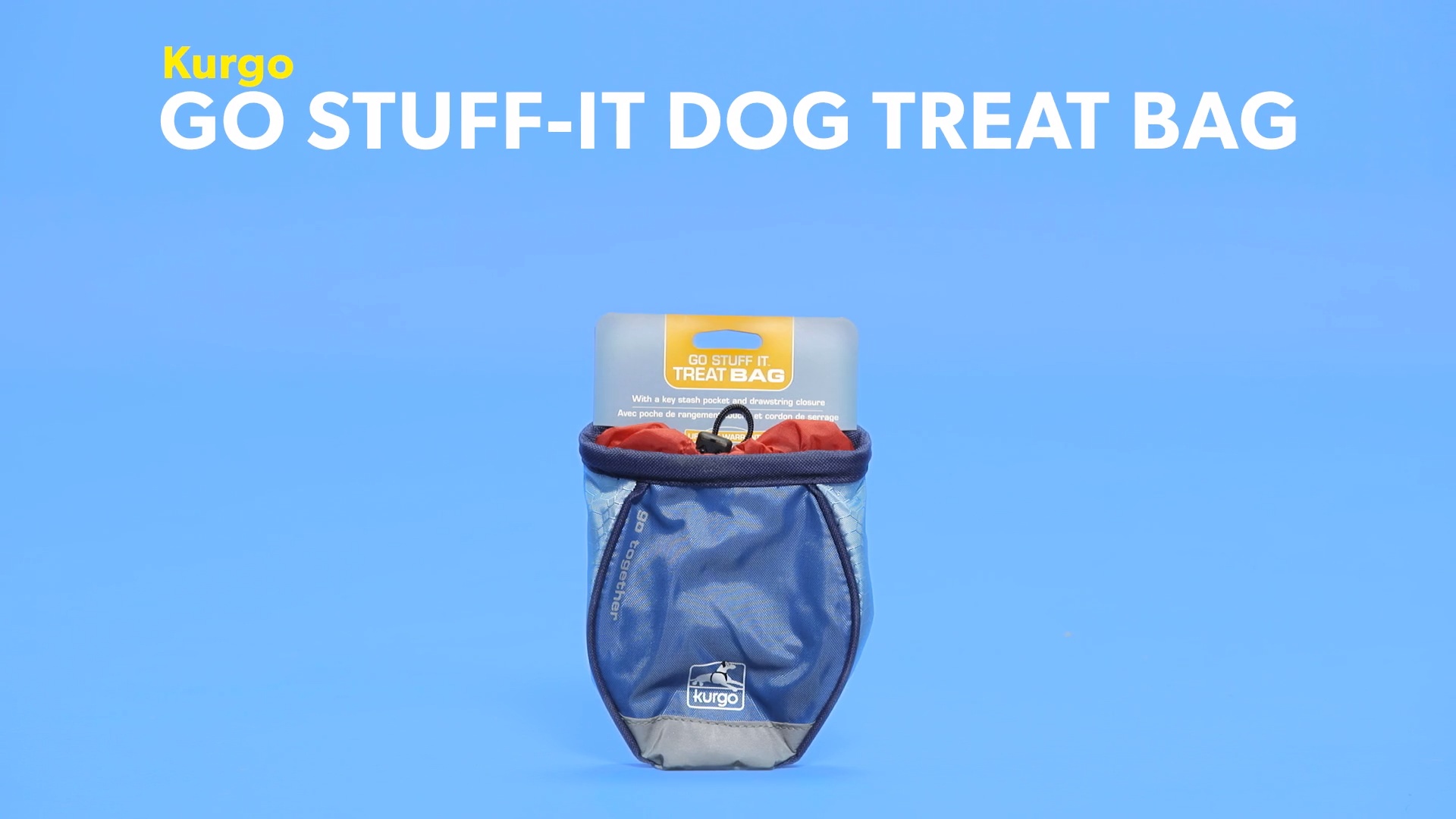 kurgo go stuff it dog treat bag