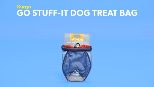 Kurgo Go Stuff It Dog Treat Bag, Red