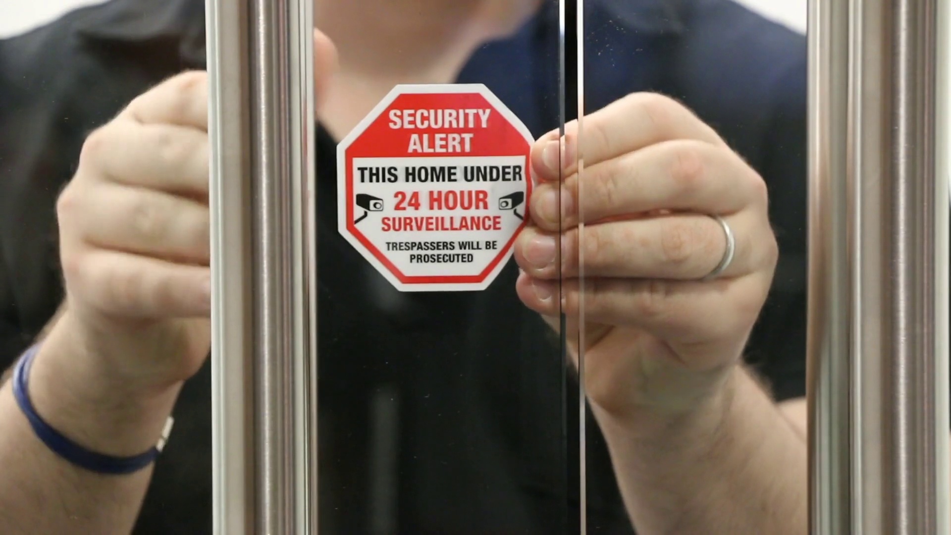 2-sided Security Decals