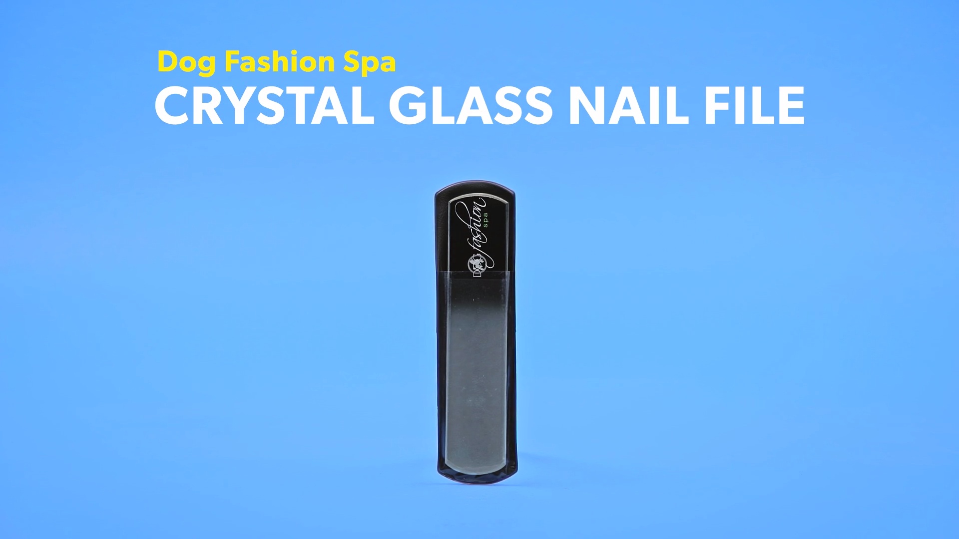 dog fashion spa nail file