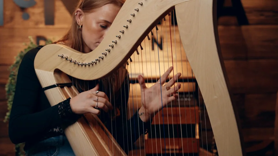 McNeela 34 String Celtic Harp