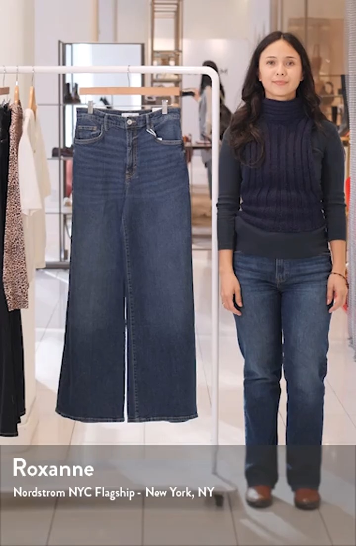 Elise High Waist Wide Leg Jeans