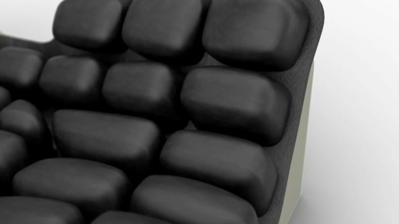Roho Hybrid Elite Dual Compartment Cushion