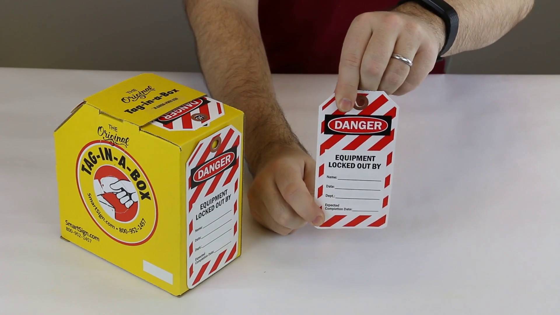 LockOutTag Tag-in-a-box