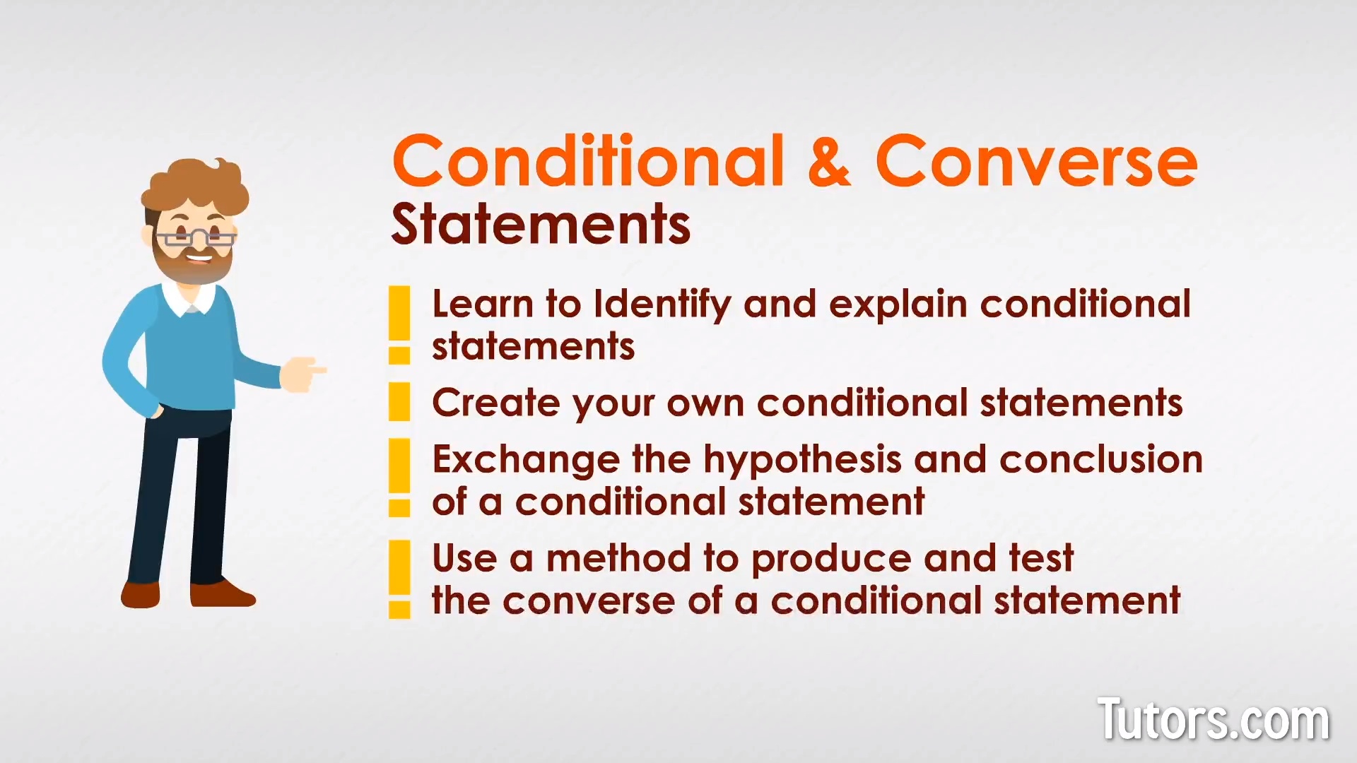 converse of a conditional statement
