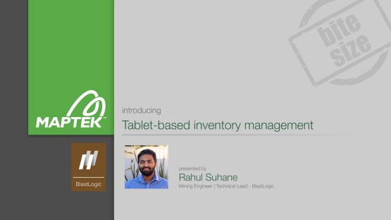 Introducing: Tablet-based inventory management