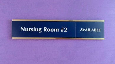 Personalized Do Not Disturb / Welcome Sliding Door Sign