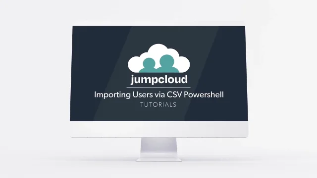 CSV User Import