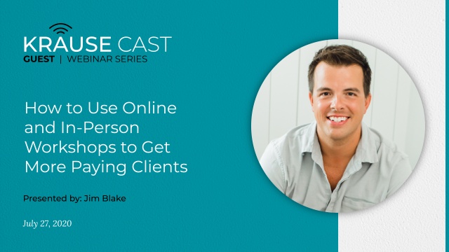 How to Use Online and In-Person Workshops to Get More Paying Clients