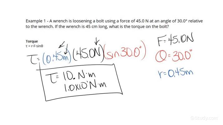 how-to-calculate-the-torque-on-an-object-from-a-force-applied-at-an