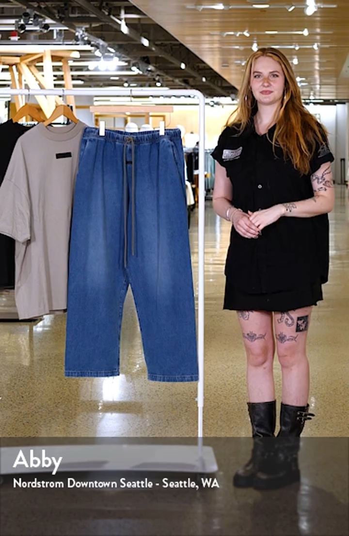パンツ FEAR OF GOD ESSENTIALS DENIM LOUNGE PANT Denim Lounge Pant | The Webster