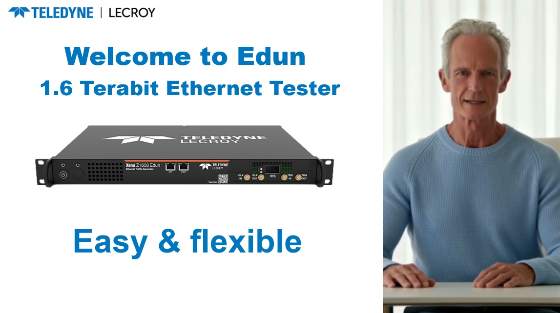 Xena Z1608 Edun Traffic Generators - Teledyne LeCroy Xena